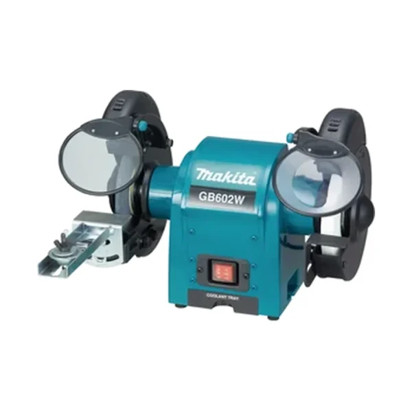 Makita GB602W szlifierka stołowa 150 mm 250 W z oświetleniem Makita GB602W szlifierka stołowa 150 mm 250 W z oświetleniem