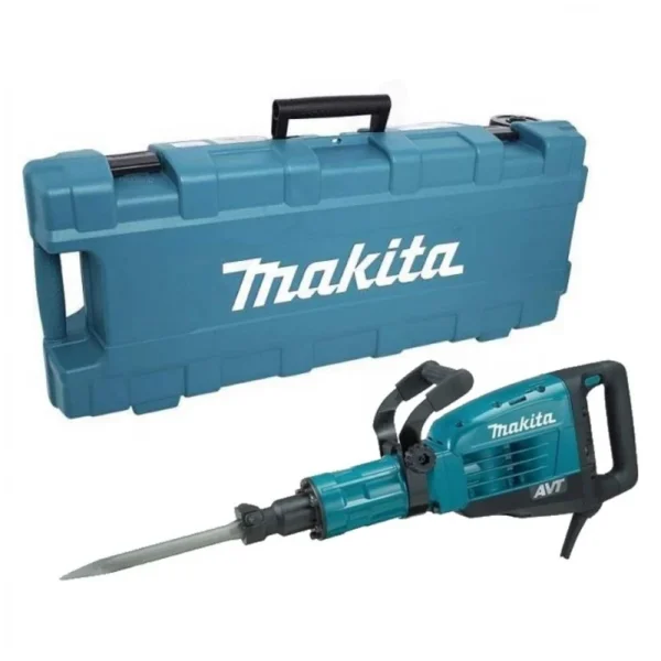 Makita HM1307C młot udarowy kujący HEX 25,5 J 1510 W uchwyt HEX 30 mm