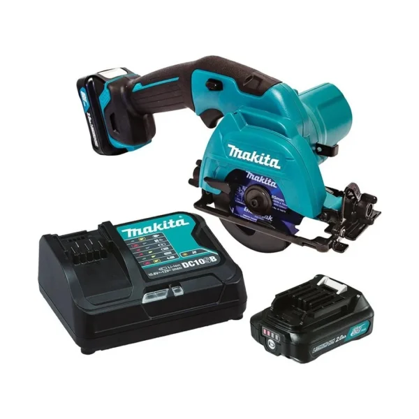 Makita HS301DSAE pilarka tarczowa 12 V 85 mm 2×2,0 Ah