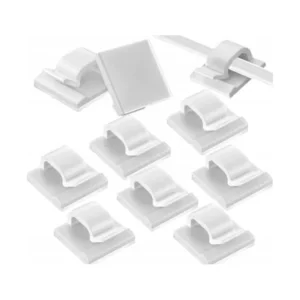 Kraft&Dele klipsy montażowe do kabli 14,2 × 13,6 mm 10 szt. KD10084 Kraft&Dele klipsy montażowe do kabli 14,2 × 13,6 mm 10 szt. KD10084