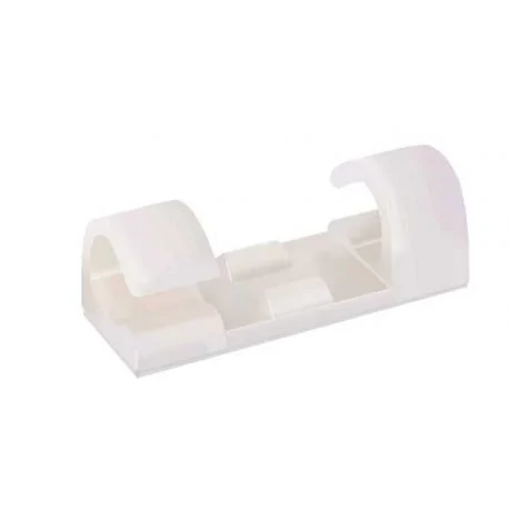 Kraft&Dele organizer do kabli na taśmie 20 szt. biały 30 × 10 mm KD10080