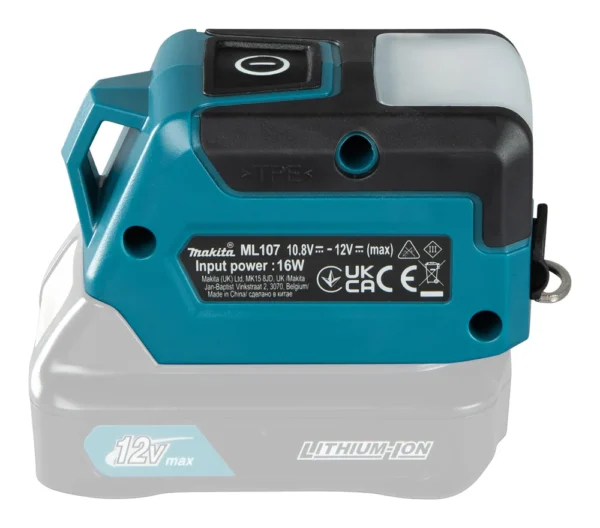 Makita ML107 lampa akumulatorowa latarka 12 V 200lm