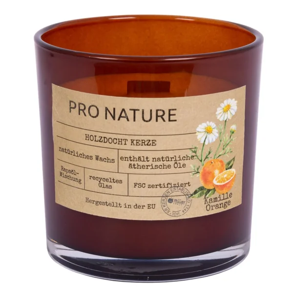 Müller Pro Nature Rumianek i Pomarańcza świeca zapachowa