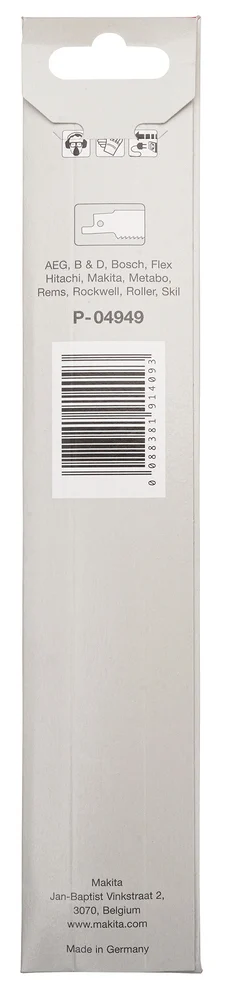 Makita P-04949 brzeszczot do pił szablastych BIM 200×0,9 mm /5szt. stal, met. kolor. 1,2-3 mm Makita P-04949 brzeszczot do pił szablastych BIM 200×0,9 mm /5szt. stal, met. kolor. 1,2-3 mm