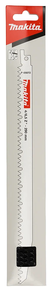 Makita P-05072 brzeszczot do pił szablastych HSS 290×1,2 mm /5szt. surowe drewno Makita P-05072 brzeszczot do pił szablastych HSS 290×1,2 mm /5szt. surowe drewno