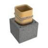 Komin ceramiczny Plewa Uni Las 18/18 z wentylacją