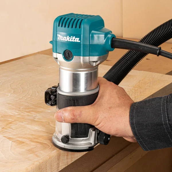 Makita RT0702C frezarko-wycinarka 710 W tuleje 6 i 8 mm