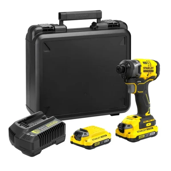 Stanley SFMCF820D2K-QW klucz udarowy akumulatorowy V20 2×2,0 Ah