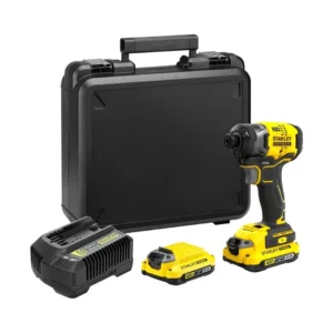 Stanley SFMCF820D2K-QW klucz udarowy akumulatorowy V20 2×2,0 Ah Stanley SFMCF820D2K-QW klucz udarowy akumulatorowy V20 2×2,0 Ah