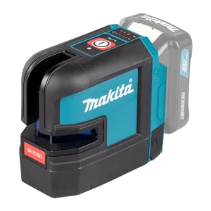 Makita SK105DZ urządzenie pomiarowe laser krzyżowy 12 V 25m czerwony