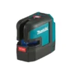Makita SK105DZ urządzenie pomiarowe laser krzyżowy 12 V 25m czerwony