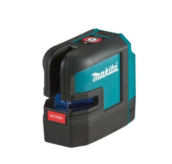 Makita SK105DZ urządzenie pomiarowe laser krzyżowy 12 V 25m czerwony