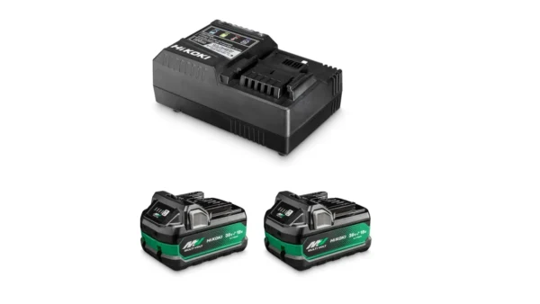 HiKOKI UC18YSL3 WHZ zestaw 2 akumulatory MultiVolt 36 V / 18 V + ładowarka HiKOKI UC18YSL3 WHZ zestaw 2 akumulatory MultiVolt 36 V / 18 V + ładowarka