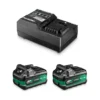 HiKOKI UC18YSL3 WHZ zestaw 2 akumulatory MultiVolt 36 V / 18 V + ładowarka HiKOKI UC18YSL3 WHZ zestaw 2 akumulatory MultiVolt 36 V / 18 V + ładowarka