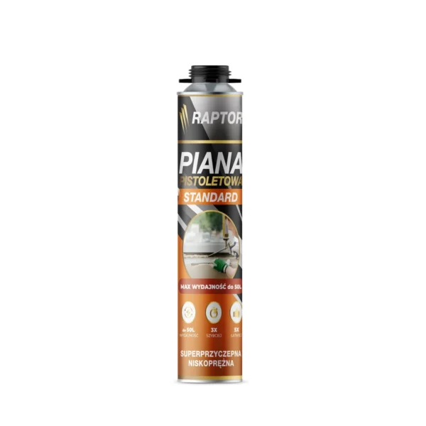 RAPTOR STANDARD piana pistoletowa niskoprężna 750 ml