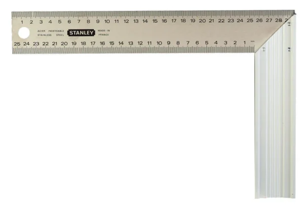STANLEY kątownik stalowy z podziałką 200 × 300 mm 1-45-686