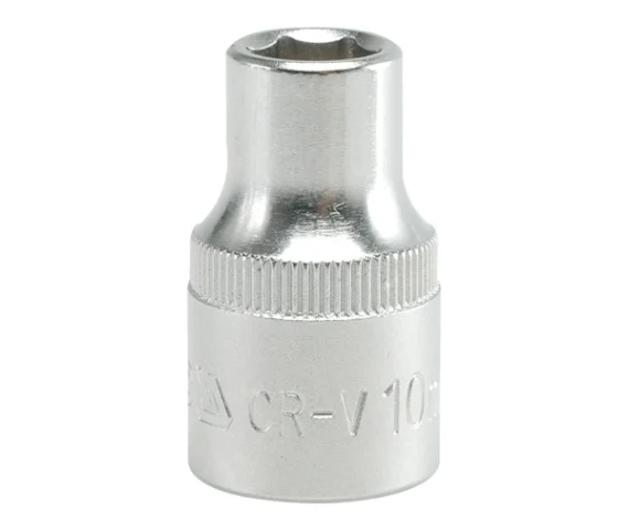 Yato YT-1203 nasadka krótka 6-KĄTNA chromowana 1/2'' 10 mm
