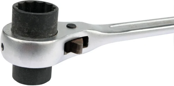 Yato YT-4937 klucz nasadowy dwustronny z grzechotką 19×22 mm