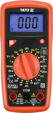 Yato YT-73081 miernik cyfrowy uniwersalny